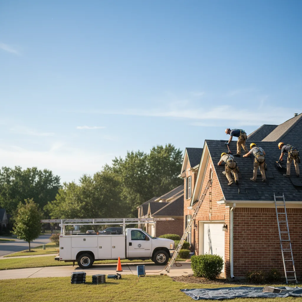 Roof Repair in Cantonment